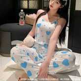 تاپ و شلوار قلبی کبریتی زنانه وارداتی | کد HA332